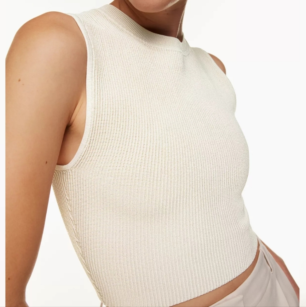 Artizia Babaton Pia sculpt knit tank top